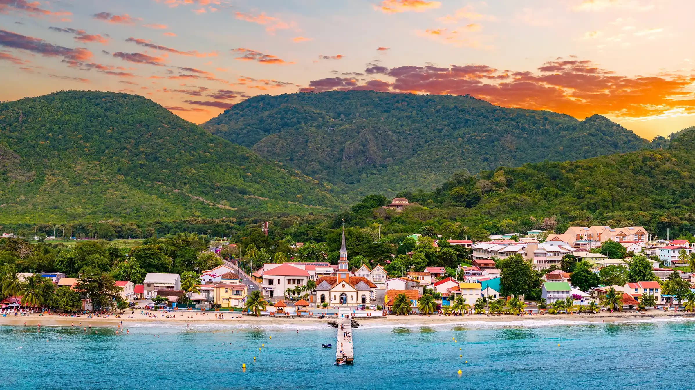 Lesser Antilles featuring St Barths & Martinique